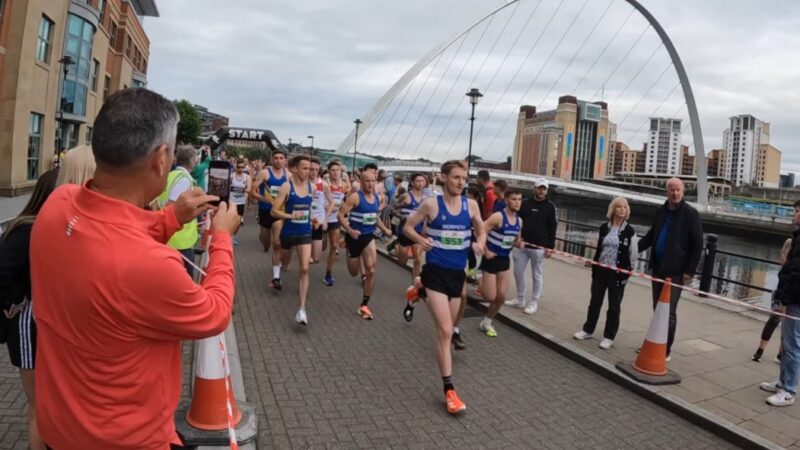 Gateshead quayside running