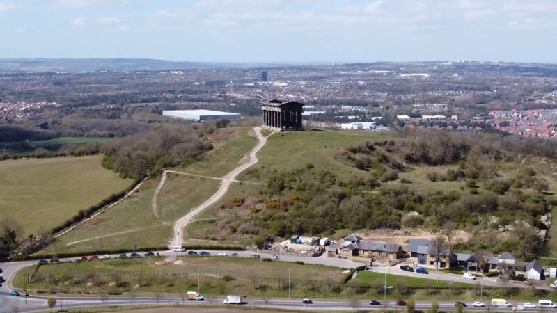 Herrington Country Park. Penshaw Monument